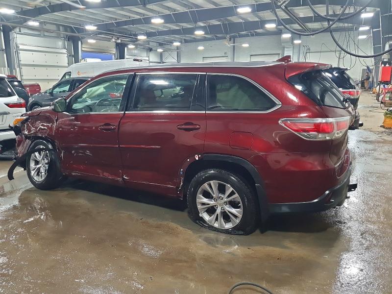 Photo 2 from auction – 2015 TOYOTA HIGHLANDER with VIN 5TDJKRFH6FS148286