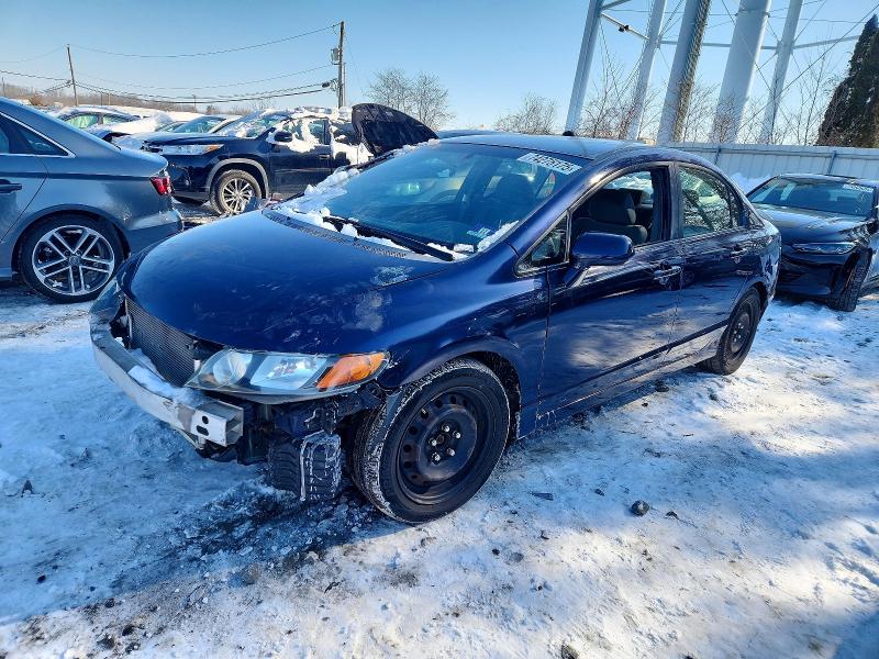 HONDA CIVIC LX 2008 with VIN 1HGFA165X8L068284 - Photo from auction