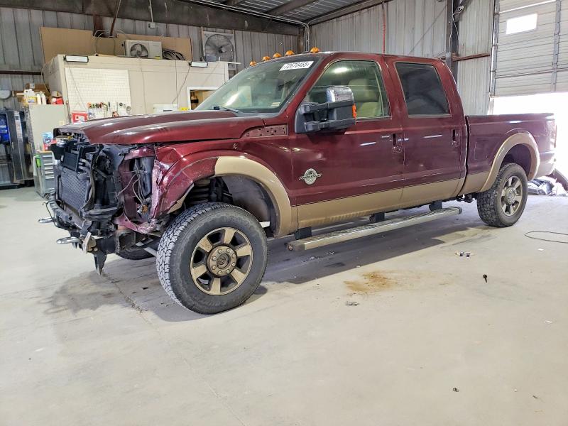 FORD F250 SUPER 2011 with VIN 1FT7W2BT1BEB19116 - Photo from auction