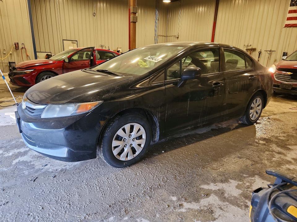 HONDA CIVIC 2012 with VIN 19XFB2E5XCE064918 - Photo from auction