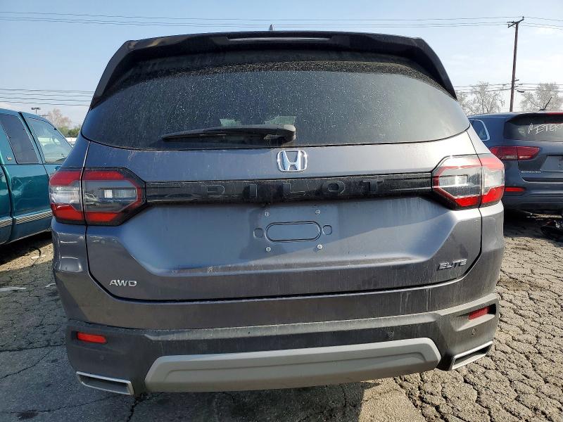 Photo 6 from auction – 2025 HONDA PILOT ELIT with VIN 5FNYG1H89SB127168