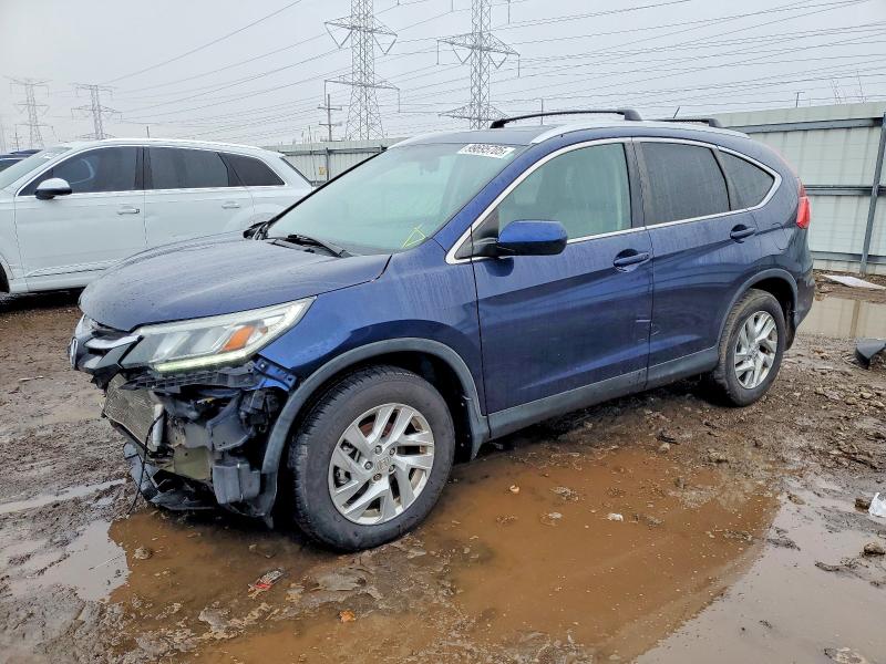 HONDA CR-V EX 2015 with VIN 5J6RM4H50FL048702 - Photo from auction