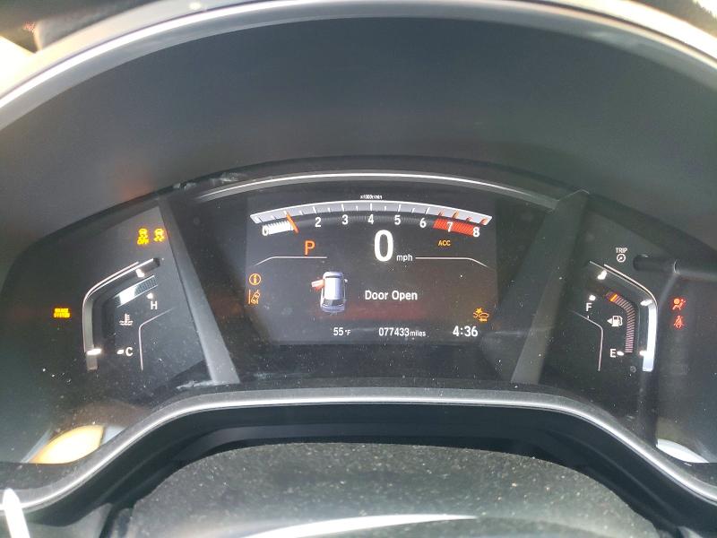 Photo 9 from auction – 2018 HONDA CR-V with VIN 5J6RW1H87JL012016