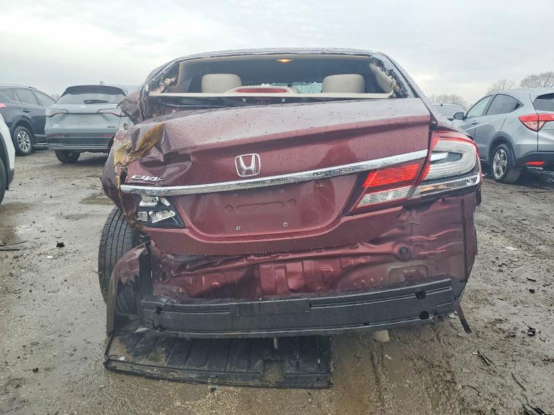 Photo 6 from auction – 2013 HONDA CIVIC LX with VIN 19XFB2F59DE007772