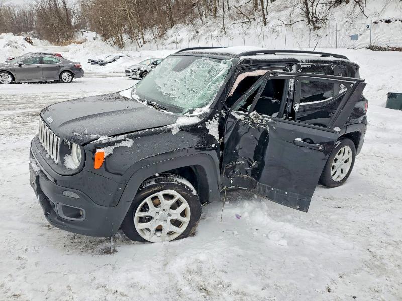 JEEP RENEGADE L 2017 with VIN ZACCJBBB6HPF65721 - Photo from auction