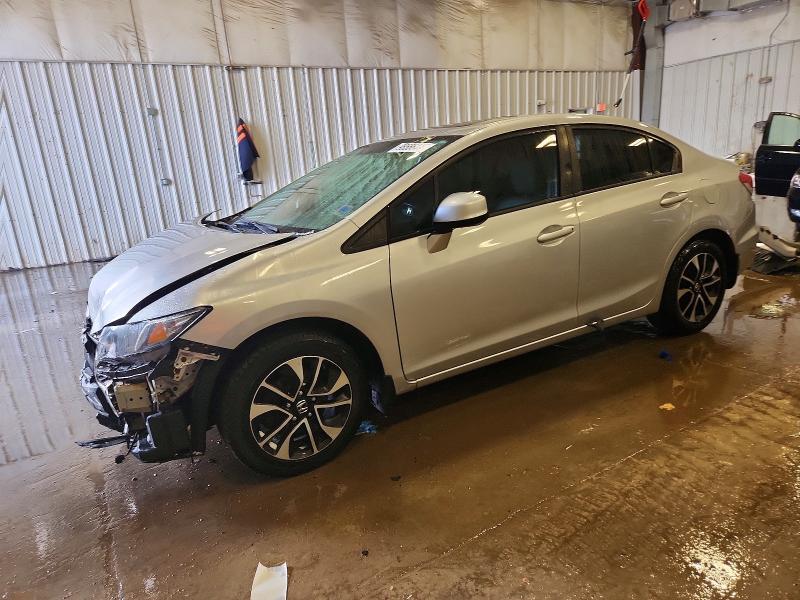 HONDA CIVIC EXL 2013 with VIN 19XFB2F93DE068831 - Photo from auction