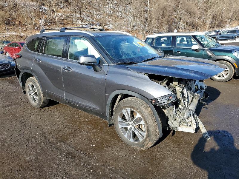 Photo 4 from auction – 2022 TOYOTA HIGHLANDER with VIN 5TDGZRBH0NS251133
