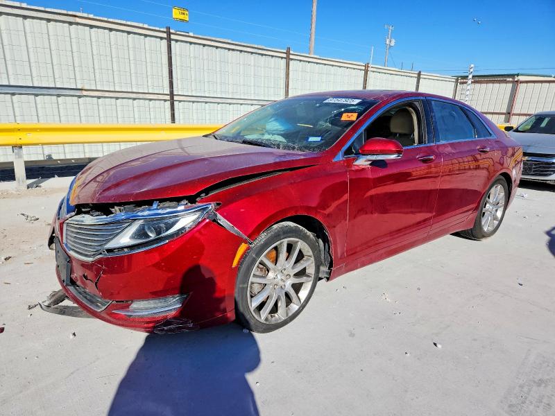 LINCOLN MKZ 2013 with VIN 3LN6L2G99DR821617 - Photo from auction