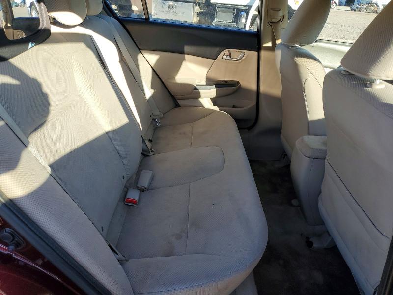 Photo 10 from auction – 2012 HONDA CIVIC with VIN 19XFB2F55CE077896