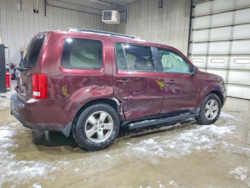 Photo 3 from auction – 2010 HONDA PILOT EXL with VIN 5FNYF4H67AB013817