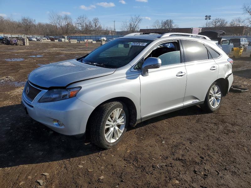 LEXUS RX 450H 2010 with VIN JTJBC1BA5A2410050 - Photo from auction
