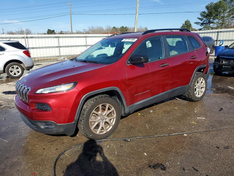 JEEP CHEROKEE S 2015 with VIN 1C4PJLAB4FW684618 - Photo from auction