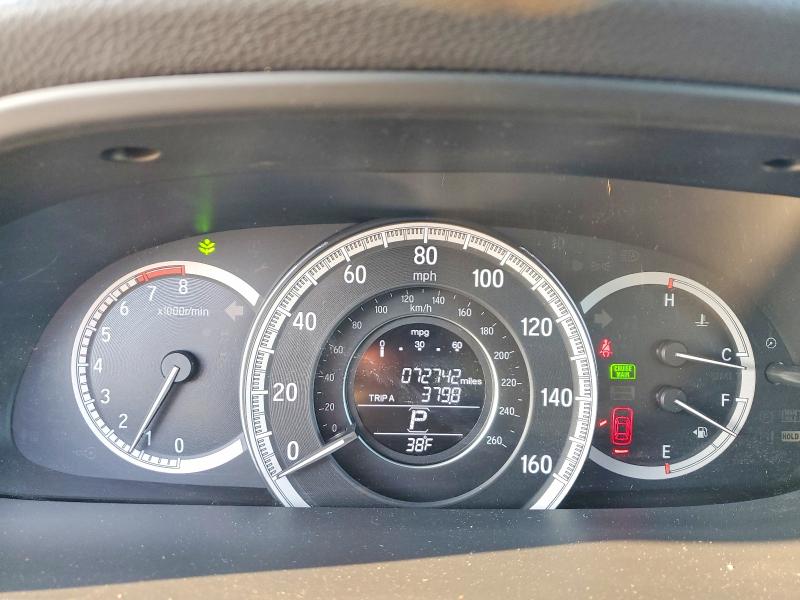 Photo 9 from auction – 2016 HONDA ACCORD with VIN 1HGCR3F80GA032857