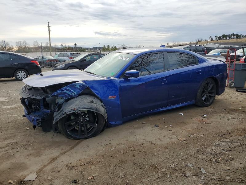 DODGE CHARGER 2019 with VIN 2C3CDXGJXKH734396 - Photo from auction