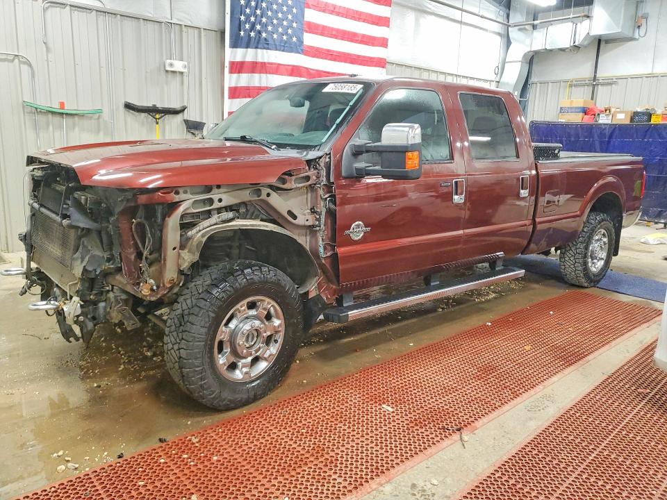 FORD F350 2015 with VIN 1FT8W3BTXFEC40629 - Photo from auction