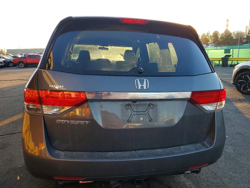 Photo 6 from auction – 2014 HONDA ODYSSEY with VIN 5FNRL5H41EB019393