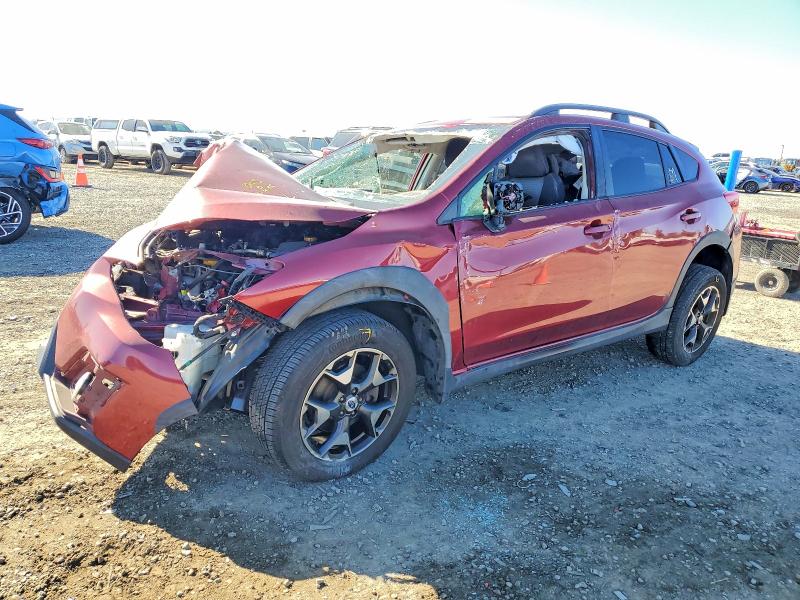 SUBARU CROSSTREK 2018 with VIN JF2GTABC8JH319864 - Photo from auction