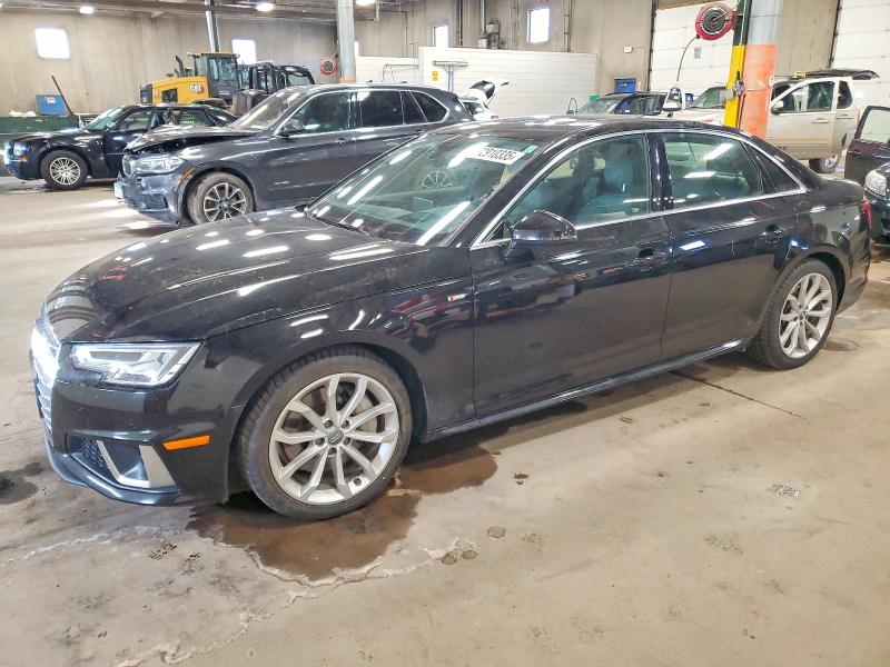 AUDI A4 PRESTIG 2019 with VIN WAUFNAF43KA112328 - Photo from auction