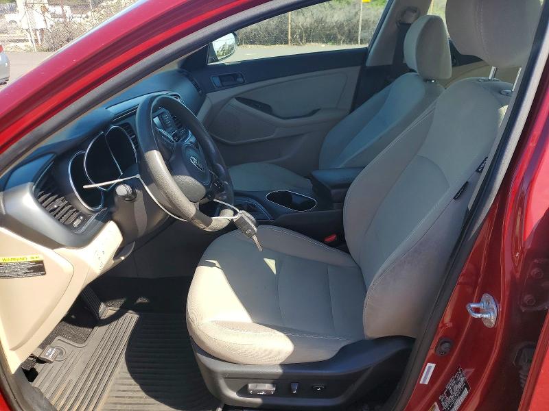 Photo 7 from auction – 2014 KIA OPTIMA with VIN 5XXGM4A70EG322696