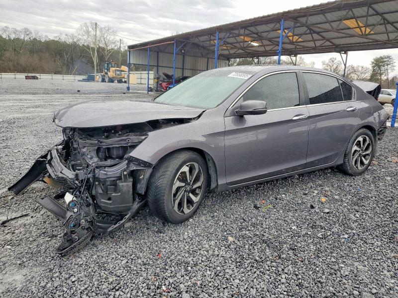 HONDA ACCORD EXL 2016 with VIN 1HGCR2F82GA013740 - Photo from auction