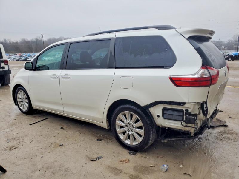 Photo 2 from auction – 2015 TOYOTA SIENNA XLE with VIN 5TDYK3DC7FS655149