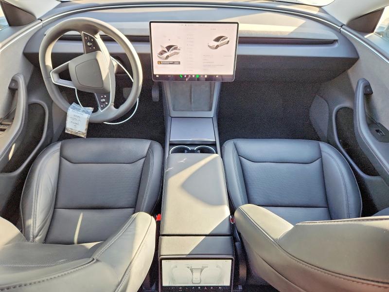 Photo 8 from auction – 2025 TESLA MODEL 3 with VIN 5YJ3E1EA8SF902342