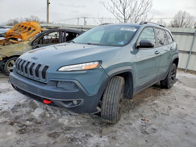 JEEP CHEROKEE 2014 with VIN 1C4PJMBS0EW202388 - Photo from auction