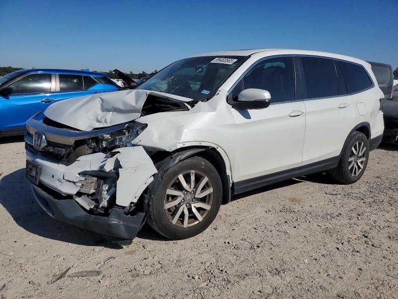 Photo 1 from auction – 2021 HONDA PILOT EXL with VIN 5FNYF5H55MB007001