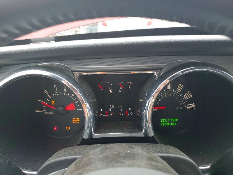 Photo 9 from auction – 2009 FORD MUSTANG with VIN 1ZVHT80N095114016