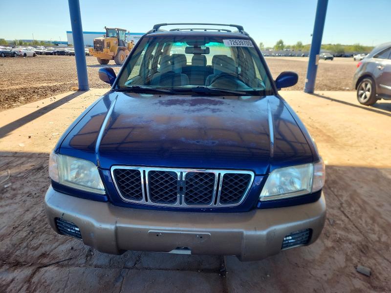 Photo 5 from auction – 2001 SUBARU FORESTER S with VIN JF1SF65581H741908