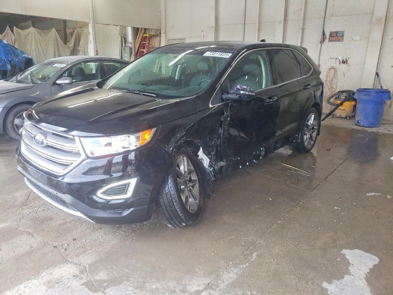 FORD EDGE TITAN 2018 with VIN 2FMPK3K81JBC35225 - Photo from auction