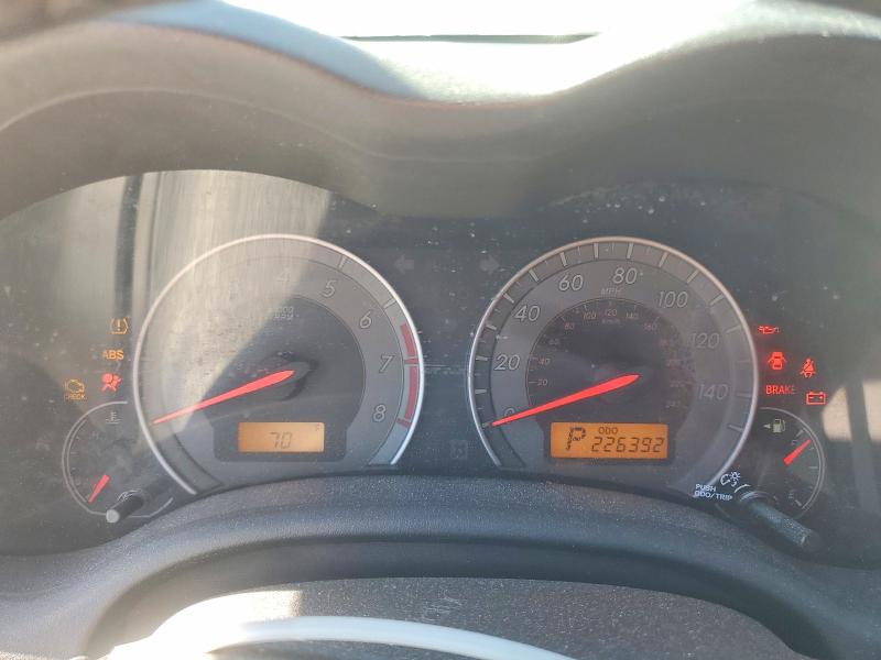 Photo 9 from auction – 2010 TOYOTA COROLLA BA with VIN 1NXBU4EE3AZ381387