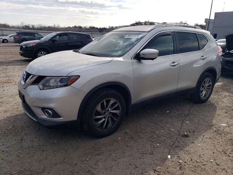 NISSAN ROGUE S 2015 with VIN 5N1AT2MV7FC807132 - Photo from auction