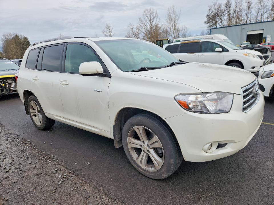 Photo 4 from auction – 2008 TOYOTA HIGHLANDER with VIN JTEES43A682052613