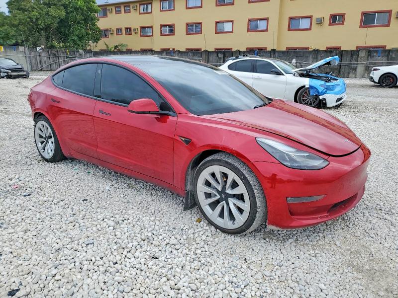 Photo 4 from auction – 2022 TESLA MODEL 3 with VIN 5YJ3E1EBXNF168994