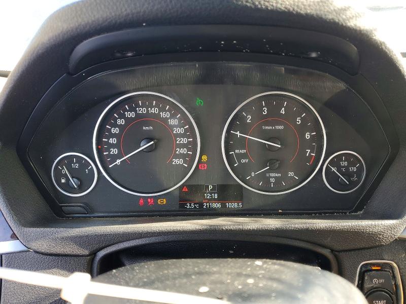 Photo 9 from auction – 2016 BMW 320 with VIN WBA8E5G59GNT94482