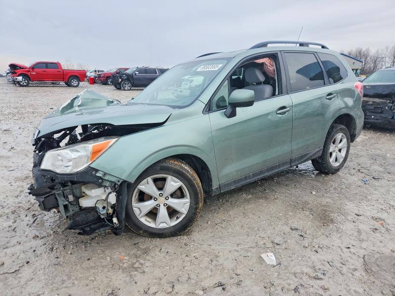 SUBARU FORESTER 2 2015 with VIN JF2SJADCXFH492001 - Photo from auction