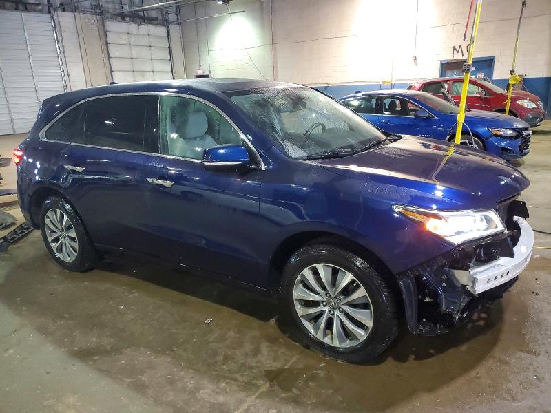 Photo 4 from auction – 2014 ACURA MDX TECHNO with VIN 5FRYD4H41EB035465