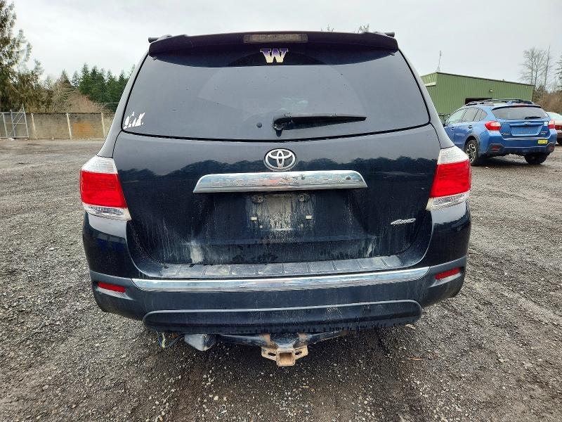 Photo 6 from auction – 2013 TOYOTA HIGHLANDER with VIN 5TDBK3EH2DS245324