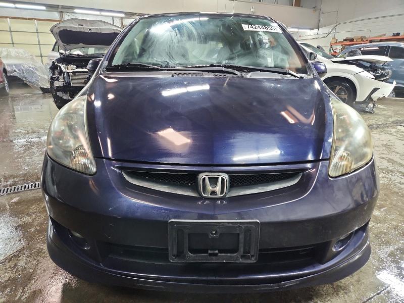 Photo 5 from auction – 2008 HONDA FIT SPORT with VIN JHMGD38688S034781