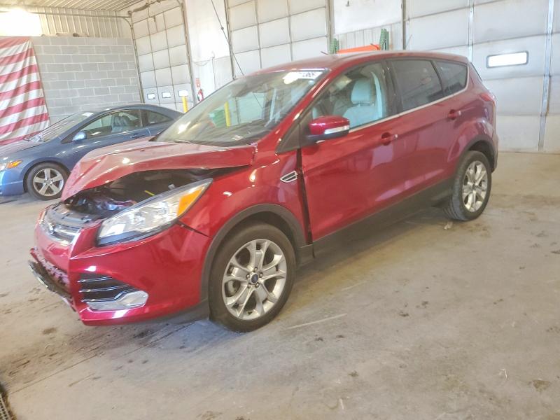 FORD ESCAPE SEL 2013 with VIN 1FMCU0HX0DUC23989 - Photo from auction