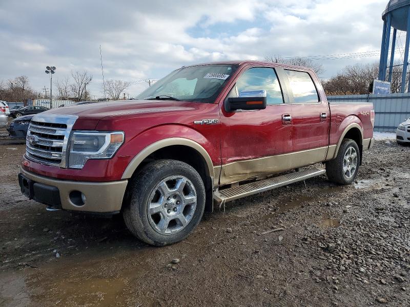 FORD F150 2014 with VIN 1FTFW1EFXEFB47085 - Photo from auction