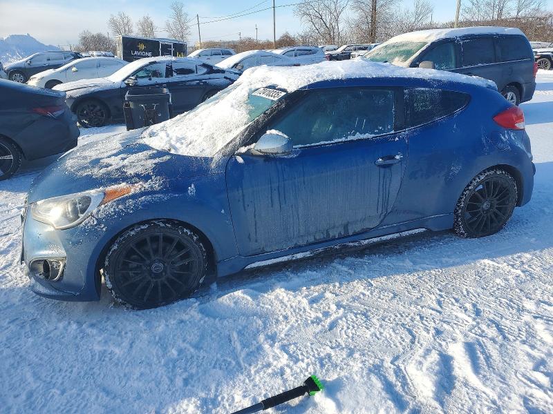 HYUNDAI VELOSTER T 2016 with VIN KMHTC6AE5GU256893 - Photo from auction