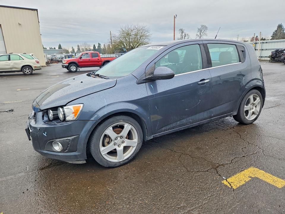 CHEVROLET SONIC 2013 with VIN 1G1JE6SG8D4114399 - Photo from auction