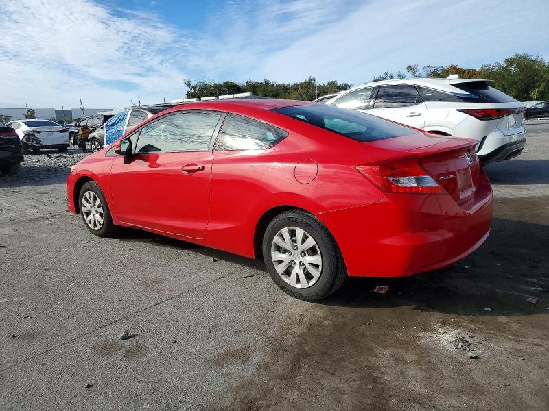 Photo 2 from auction – 2012 HONDA CIVIC LX with VIN 2HGFG3B53CH559981