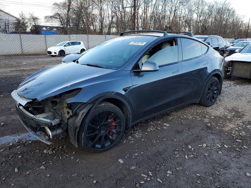 TESLA MODEL Y 2021 with VIN 5YJYGDEE5MF087623 - Photo from auction