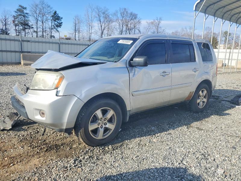 HONDA PILOT EXL 2009 with VIN 5FNYF38599B007966 - Photo from auction