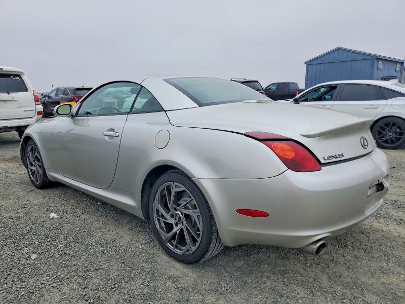 Photo 2 from auction – 2002 LEXUS SC 430 with VIN JTHFN48Y620029291