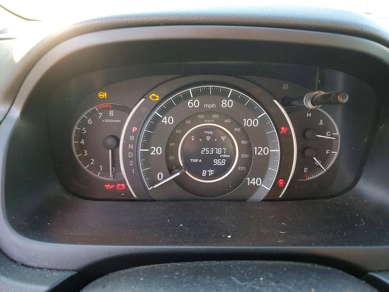 Photo 9 from auction – 2012 HONDA CR-V EXL with VIN 2HKRM4H77CH621604