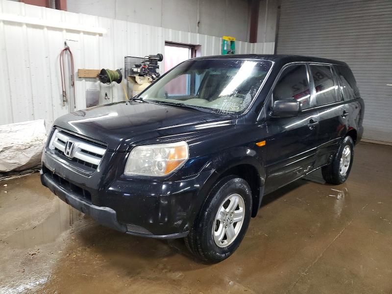 HONDA PILOT LX 2007 with VIN 5FNYF18197B018951 - Photo from auction